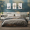 vidaXL Wall-mounted Bedside Cabinets 2 pcs Concrete Grey