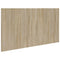 vidaXL Bed Headboard Sonoma Oak 160x1.5x80 cm Engineered Wood