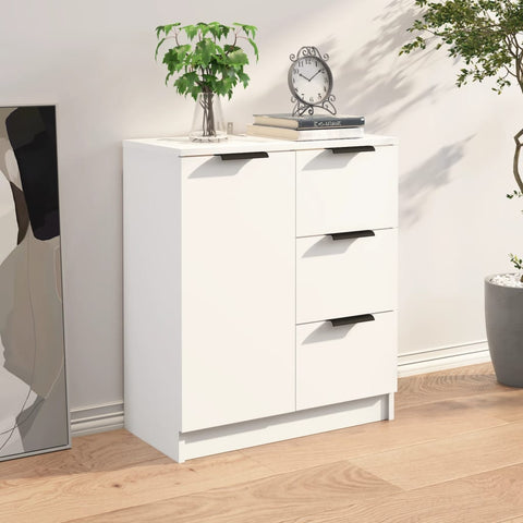 vidaXL Sideboard White Engineered Wood
