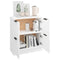 vidaXL Sideboard White 60x30x70 cm Engineered Wood