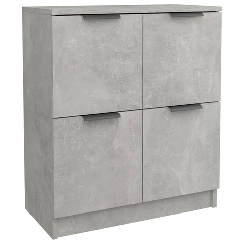 vidaXL Sideboard Concrete Grey 60x30x70 cm Engineered Wood