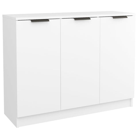 vidaXL Sideboard White 90.5x30x70 cm Engineered Wood