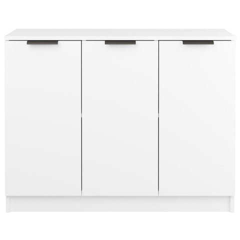 vidaXL Sideboard White 90.5x30x70 cm Engineered Wood