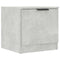 vidaXL Bedside Cabinet Concrete Grey 40x39x40 cm