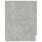 vidaXL Bedside Cabinets 2 pcs Concrete Grey Engineered Wood