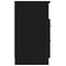vidaXL Bedside Cabinets 2 pcs Black Engineered Wood
