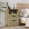 vidaXL Bedside Cabinet Sonoma Oak Engineered Wood
