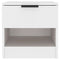 vidaXL Bedside Cabinets 2 pcs White Engineered Wood