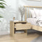 vidaXL Bedside Cabinets 2 pcs Sonoma Oak Engineered Wood