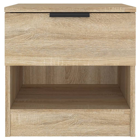 vidaXL Bedside Cabinets 2 pcs Sonoma Oak Engineered Wood