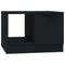 vidaXL Coffee Table Black 50x50x36 cm Engineered Wood