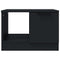 vidaXL Coffee Table Black 50x50x36 cm Engineered Wood