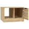 vidaXL Coffee Table Sonoma Oak 50x50x36 cm Engineered Wood