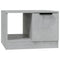 vidaXL Coffee Table Concrete Grey 50x50x36 cm Engineered Wood