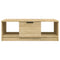 vidaXL Coffee Table Sonoma Oak 102x50x36 cm Engineered Wood