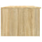 vidaXL Coffee Table Sonoma Oak 102x50x36 cm Engineered Wood