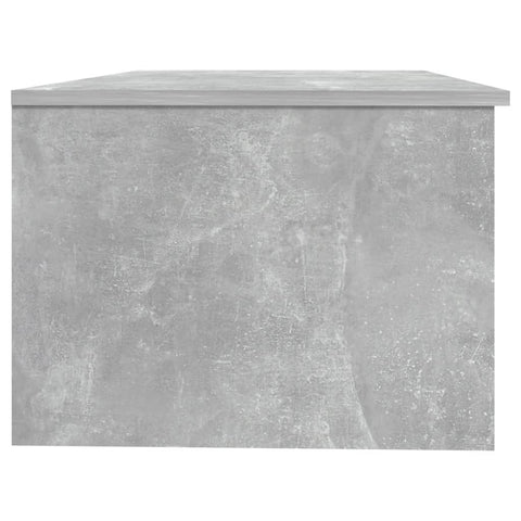 vidaXL Coffee Table Concrete Grey 102x50x36 cm Engineered Wood