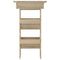 vidaXL Wall Bar Table Sonoma Oak 102x45x103.5 cm Engineered Wood