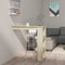 vidaXL Wall Bar Table Sonoma Oak 102x45x103.5 cm Engineered Wood