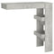 vidaXL Wall Bar Table Concrete Grey 102x45x103.5 cm Engineered Wood