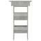 vidaXL Wall Bar Table Concrete Grey 102x45x103.5 cm Engineered Wood