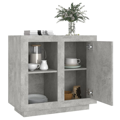 vidaXL Sideboard Concrete Grey