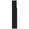 vidaXL Headboard Cabinet Black 220x19x103.5 cm