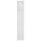 vidaXL Headboard Cabinet White 180x18.5x104.5 cm