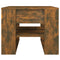 vidaXL Coffee Table Smoked Oak 55.5x55x45 cm Engineered Wood