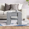 vidaXL Coffee Table Grey Sonoma 55.5x55x45 cm Engineered Wood