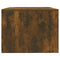 vidaXL Coffee Table Smoked Oak 102x55x42 cm Engineered Wood