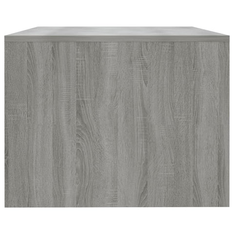 vidaXL Coffee Table Grey Sonoma 102x55x42 cm Engineered Wood