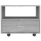 vidaXL Coffee Table Grey Sonoma 55x55x40 cm Engineered Wood
