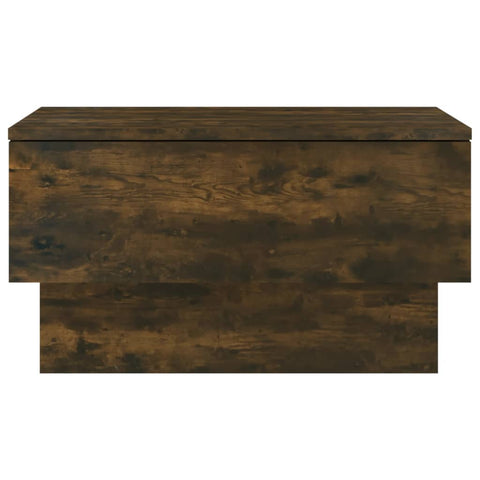 vidaXL Wall-mounted Bedside Cabinet Smoked Oak
