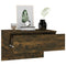 vidaXL Wall-mounted Bedside Cabinets 2 pcs Smoked Oak