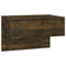 vidaXL Wall-mounted Bedside Cabinets 2 pcs Smoked Oak