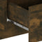 vidaXL Wall-mounted Bedside Cabinets 2 pcs Smoked Oak