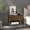 vidaXL Wall-mounted Bedside Cabinets 2 pcs Brown Oak