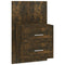 vidaXL Wall-mounted Bedside Cabinets 2 pcs Smoked Oak