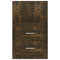 vidaXL Wall-mounted Bedside Cabinets 2 pcs Smoked Oak