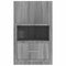 vidaXL Wall-mounted Bedside Cabinets 2 pcs Grey Sonoma