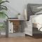 vidaXL Bedside Cabinets 2 pcs Grey Sonoma 40x39x40 cm