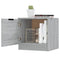 vidaXL Bedside Cabinets 2 pcs Grey Sonoma 40x39x40 cm