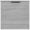 vidaXL Bedside Cabinets 2 pcs Grey Sonoma 40x39x40 cm
