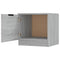 vidaXL Bedside Cabinets 2 pcs Grey Sonoma 40x39x40 cm