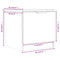 vidaXL Bedside Cabinets 2 pcs Grey Sonoma 40x39x40 cm