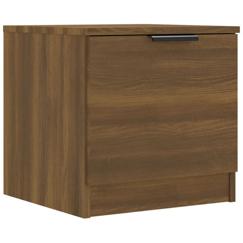 vidaXL Bedside Cabinets 2 pcs Brown Oak 40x39x40 cm