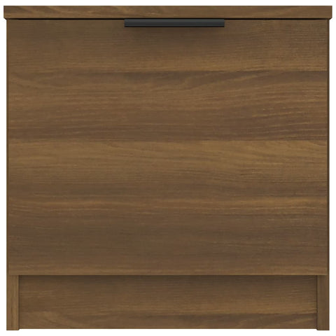 vidaXL Bedside Cabinets 2 pcs Brown Oak 40x39x40 cm