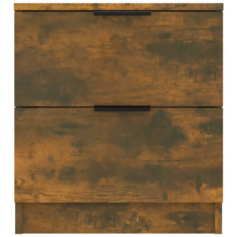 vidaXL Bedside Cabinets 2 pcs Smoked Oak Engineered Wood
