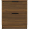 vidaXL Bedside Cabinets 2 pcs Brown Oak Engineered Wood